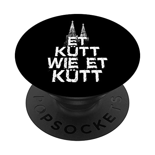 Colonia Et Kütt Wie Et Kütt Alemania Catedral Kölsch Köln PopSockets PopGrip Intercambiable