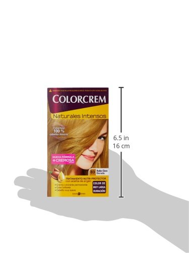 COLORCREM tinte Rubio Claro Dorado Nº 83 caja 1 ud