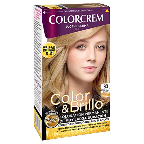 COLORCREM tinte Rubio Claro Dorado Nº 83 caja 1 ud