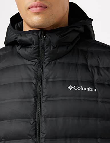 Columbia Lake 22 Down Hooded , Chaqueta de plumas con capucha Hombre, Negro (BLACK), L