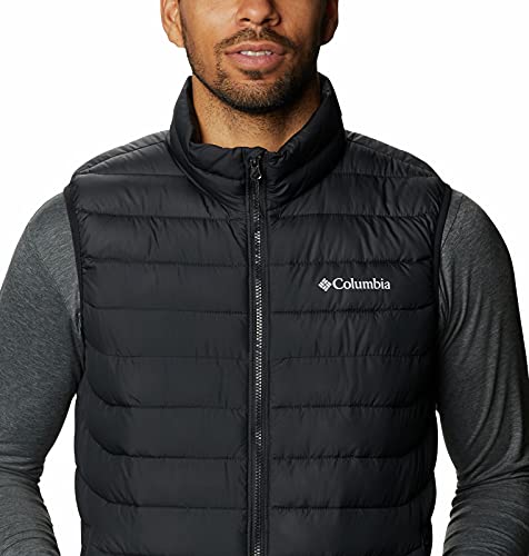 Columbia Powder Lite , Chaleco Hombre, Negro (BLACK), L