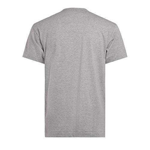 Comme des Garçons Play T-Shirt Grigio Cuore VUOTO - L