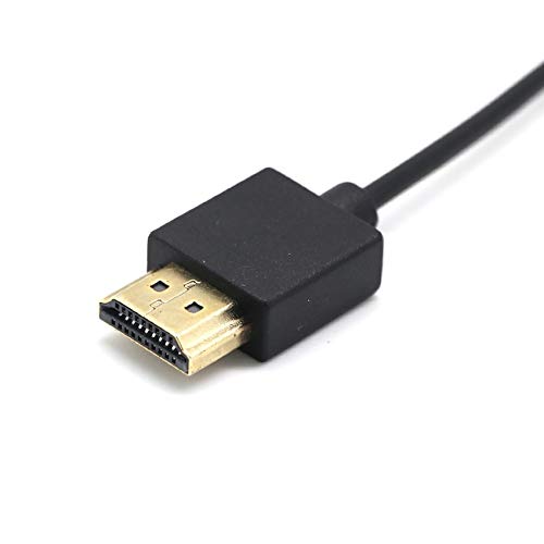 Conector HDMI compatible macho a hembra con cable durable del extensor del anuncio del divisor del cable del cargador del USB 2,0