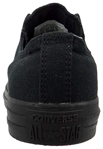 Converse Chuck Taylor All Star Low Black Canvas Trainers-UK 6.5