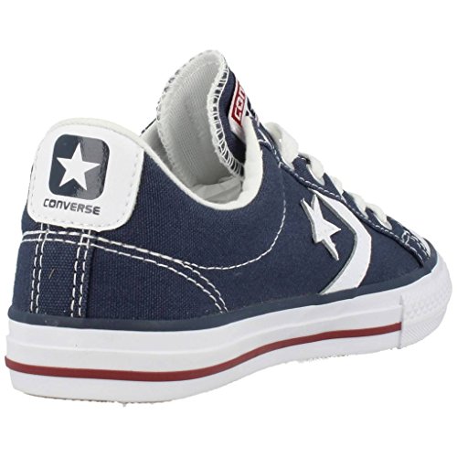 Converse Lifestyle Star Player Ev Ox, Zapatillas Mujer, Azul (Navy/White 410), 37.5 EU