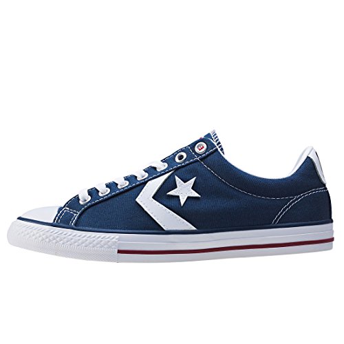 Converse Lifestyle Star Player Ev Ox, Zapatillas Unisex niño, Azul (Navy/White 410), 31 EU