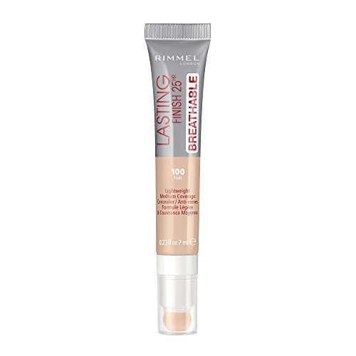 Corrector 100, transpirable y de acabado duradero, 7 ml, de la marca Rimmel