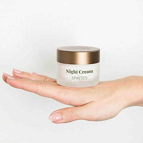 Crema de noche antiarrugas vegana para una piel radiante con vitamina E 45ml -Dermatológicamente probada y clasificada como "EXCELENTE"- Cosméticos no testados en animales - Nordic Cosmetics