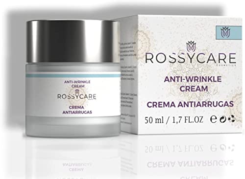 Crema Facial Antiarrugas con Aceite de Jojoba y Aceite de arroz - con Manteca de cacao y Vitamina E - Hidratante - día y noche para mujer y hombre 50ml [HECHO EN ESPAÑA]