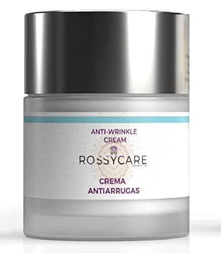 Crema Facial Antiarrugas con Aceite de Jojoba y Aceite de arroz - con Manteca de cacao y Vitamina E - Hidratante - día y noche para mujer y hombre 50ml [HECHO EN ESPAÑA]