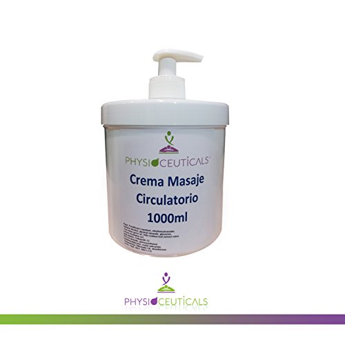 CREMA MASAJE CIRCULATORIA 1000ML,Valvula dosificadora GRATIS