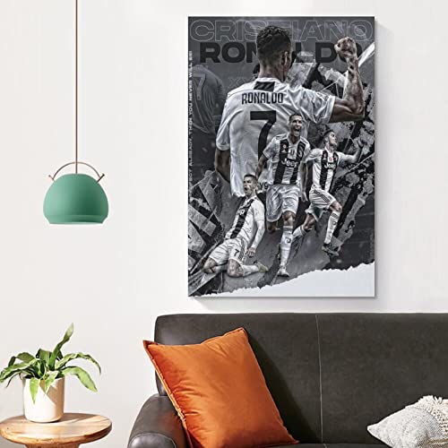 Cristiano Ronaldo Cristiano Ronaldo - Póster de lienzo y arte de pared (20 x 30 cm)