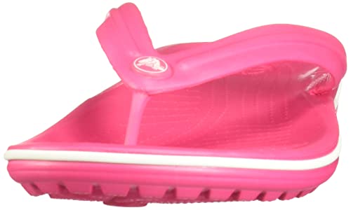 Crocs Crocband Flip, Zapatillas Unisex Adulto, Rosa (Paradise Pink/White), 38/39 EU