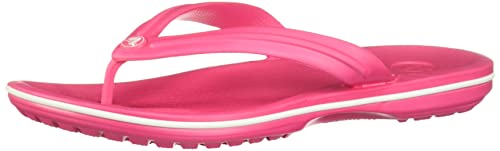 Crocs Crocband Flip, Zapatillas Unisex Adulto, Rosa (Paradise Pink/White), 38/39 EU