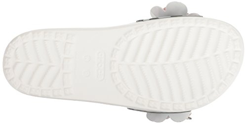 Crocs Women's Sloane Timeless Clash Roses Slide Sandal