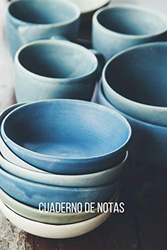 Cuaderno de notas ceramico: Diario de composición con líneas. Cuaderno de ceramico 100 páginas.