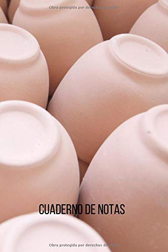 Cuaderno de notas ceramico: Diario de composición con líneas. Cuaderno de ceramico 100 páginas.