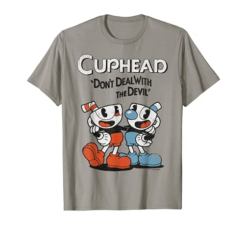 Cuphead & Mugman Don't Deal With The Devil Camiseta