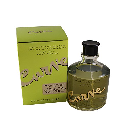 Curve De Liz Claiborne Para Hombres Loción Después Del Afeitado Splash Loción 4.2 Oz / 125 Ml