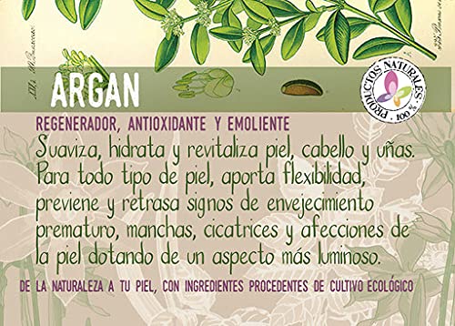 Decolores | Jabón Natural de Aceite de Argán | Pastilla de Jabón | Jabón Sólido | Cuidado de la Piel | Cuida, Nutre y Aporta Suavidad a tu Piel | Para Pieles Secas, Sensibles y Normales