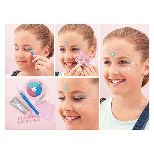 Depesche- Fantasy Model Icefriends - Juego de Maquillaje (7 Piezas), Color Azul (11279)