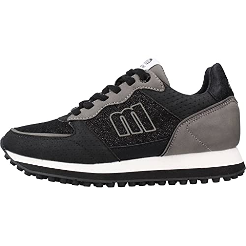 Deportivas Mujer mustang | Deportivas Selva 60011 | mustang Mujer | Deportivas Sport | Cierre con Cordones | 48676 | Negro | 37