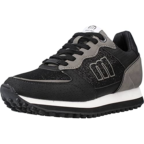 Deportivas Mujer mustang | Deportivas Selva 60011 | mustang Mujer | Deportivas Sport | Cierre con Cordones | 48676 | Negro | 37