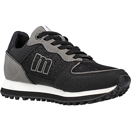 Deportivas Mujer mustang | Deportivas Selva 60011 | mustang Mujer | Deportivas Sport | Cierre con Cordones | 48676 | Negro | 37