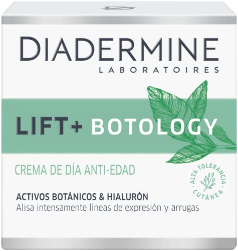 Diadermine - Set De Cuidado Facial Botology - Crema De Día 50ml - Contorno De Ojos 5ml - Reduce Arrugas En 4 Semanas, Blanco