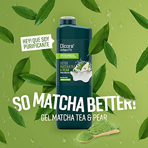 Dicora Urban Fit Gel de Baño Detox Te Matcha & Pera 750 ml