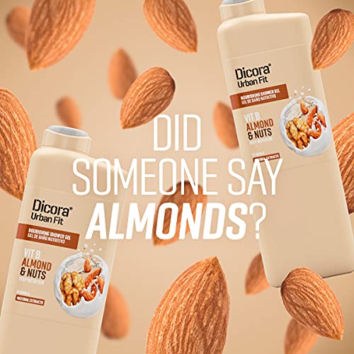 Dicora Urban Fit Gel de Baño Vitamina B Almendras & Nueces 750 ml