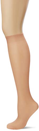 Dim Sublim Calcetines, 15 DEN, Beige (Capri 2m4), Talla única (Talla del Fabricante: 35/41) (Pack de 4) para Mujer