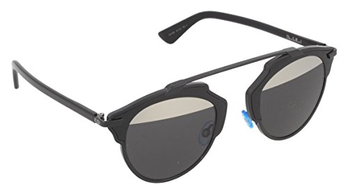 Dior DIORSOREAL MD B0Y 48 Gafas de Sol, Negro (Black/Grey Mesh), Mujer