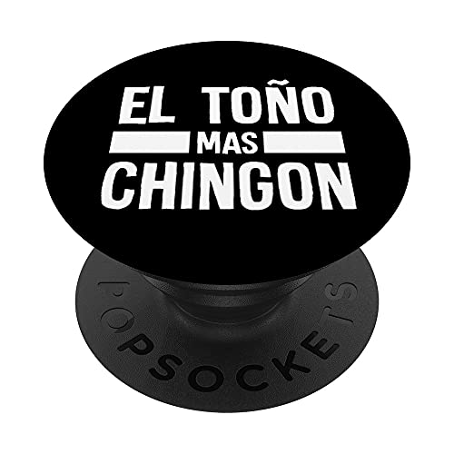 Diseño Gracioso de Nombre Hispano - Toño Chingon PopSockets PopGrip Intercambiable