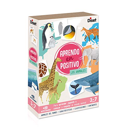 Diset - Aprendo en positivo Los Animales, Juego educativo a partir de 3 años