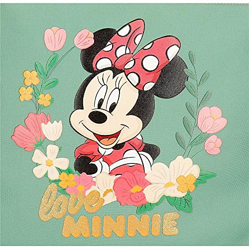 Disney Minnie Golden Days Estuche Tres Compartimentos Multicolor 22x12x5 cms Poliéster