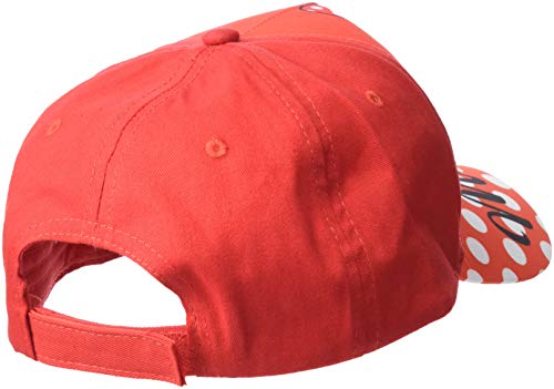 Disney Minnie Mouse Gorra, Rojo, 56 cm para Niños