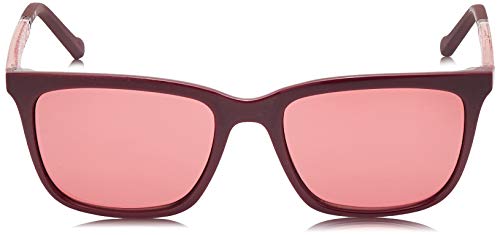 DKNY DK510S Gafas de Sol, Oxblood, 55 MM, 18 MM, 135 MM para Mujer