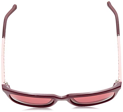 DKNY DK510S Gafas de Sol, Oxblood, 55 MM, 18 MM, 135 MM para Mujer