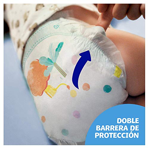 Dodot Pañales Bebé-Seco Talla 3 (6-10 kg), 272 Pañales con Protección Antifugas, Pack Mensual