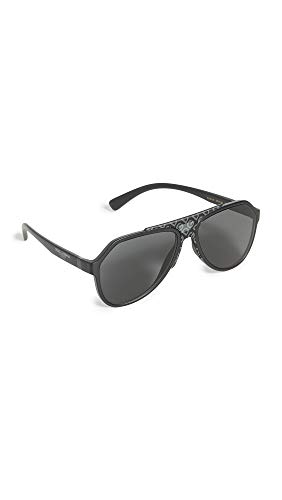 Dolce & Gabbana 0DG6128 Gafas, MATTE BLACK, 58 para Hombre