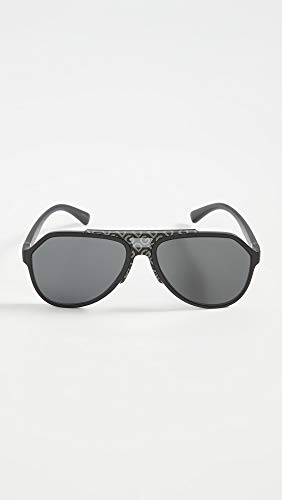 Dolce & Gabbana 0DG6128 Gafas, MATTE BLACK, 58 para Hombre