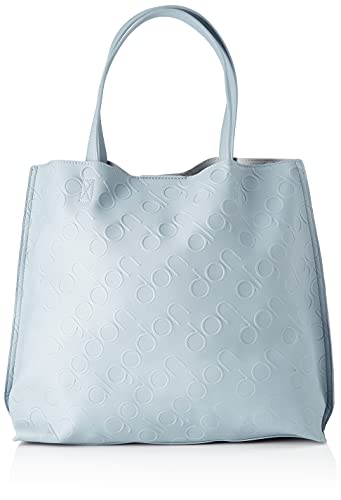 DON ALGODON Letters, Bolso para Mujer, Azul, Shopper