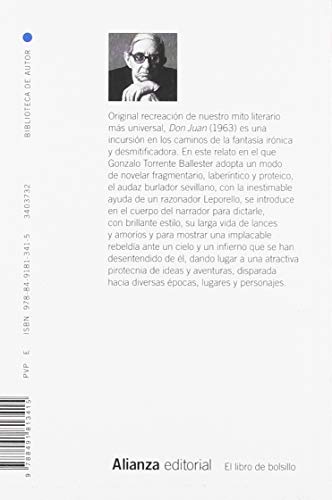 Don Juan (El libro de bolsillo - Bibliotecas de autor - Biblioteca Torrente Ballester)