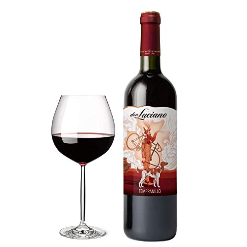 Don Luciano Tempranillo - Vino Tinto D.O. La Mancha - Caja de 6 Botellas x 750 ml