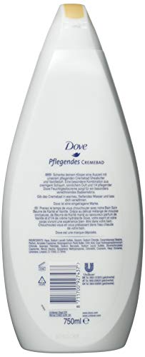 Dove - Gel de baño con manteca de karité y aroma de vainilla, paquete de 3 (3 x 750 ml)