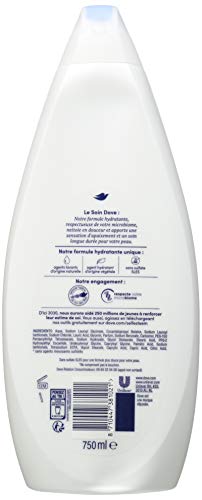 Dove Gel de ducha Set de 2 Micellaire piel sensible 750 ml