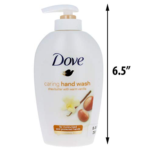 Dove Puré de menta manteca de karité, crema de belleza, Pack de 6 x 250ml