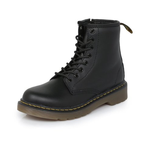 DR MARTENS J Boot Softy T - Botas de cuero Infantil, Negro - negro, 32