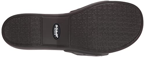 Dr. Scholl's Shoes Sandalia Rock on Slide para mujer, marrón (Marrón leopardo), 38 EU